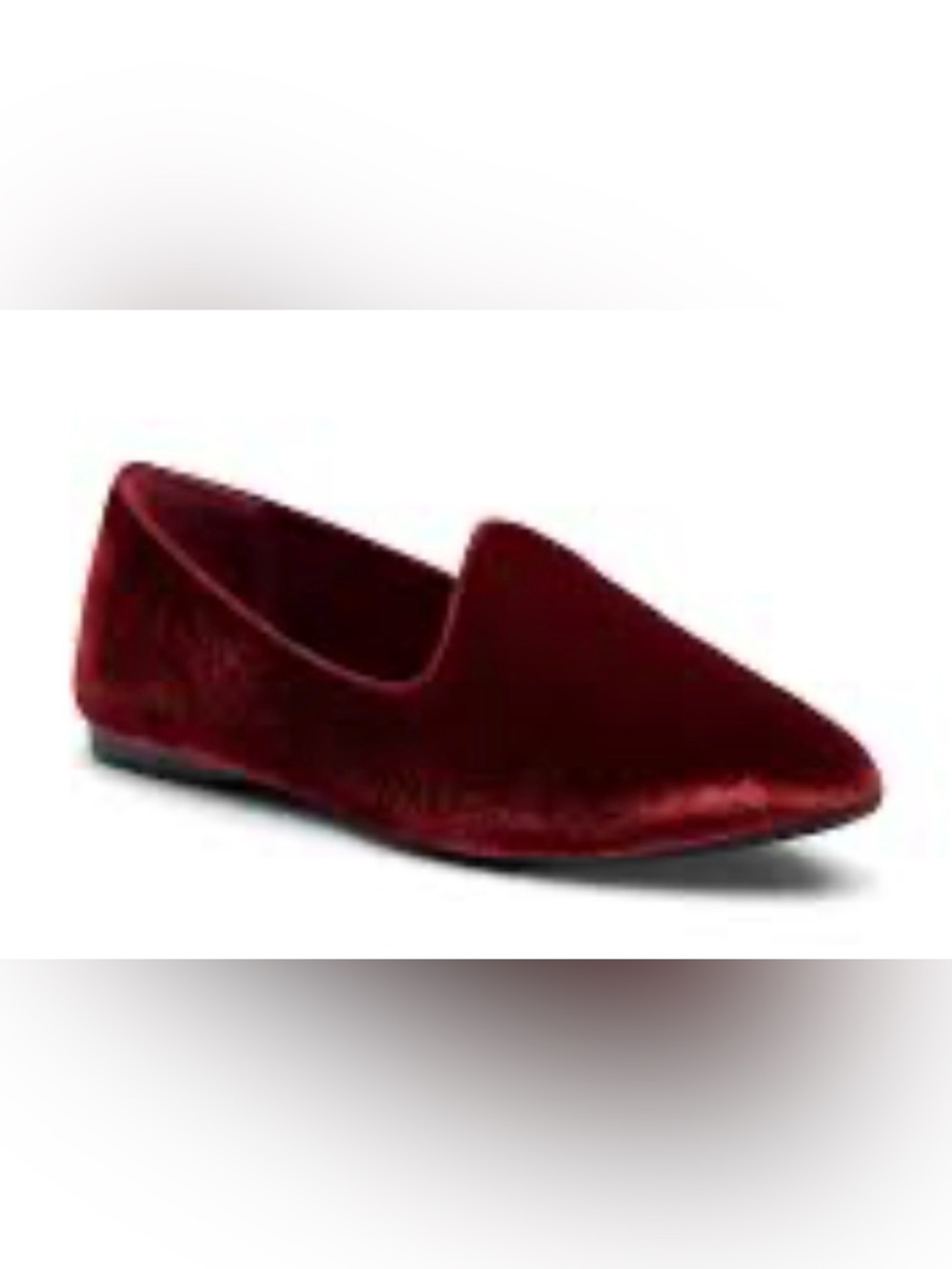 NEW Birdies‎ Huron Loafers in Garnet Red Velvet 7